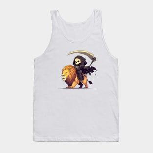 reaper ride lion Tank Top